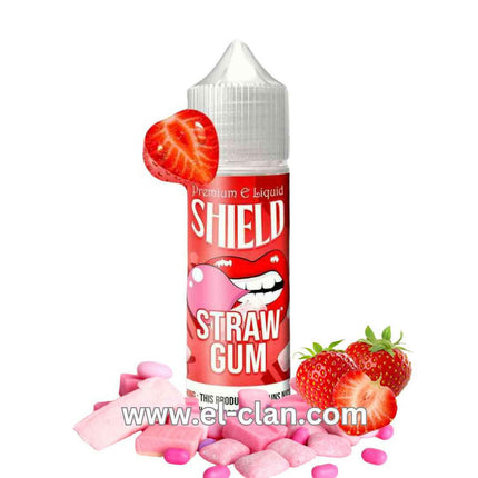 Shield Strawberry Gum لبان فراوله - Shield e-juice -  الكلان فيب el-clan.