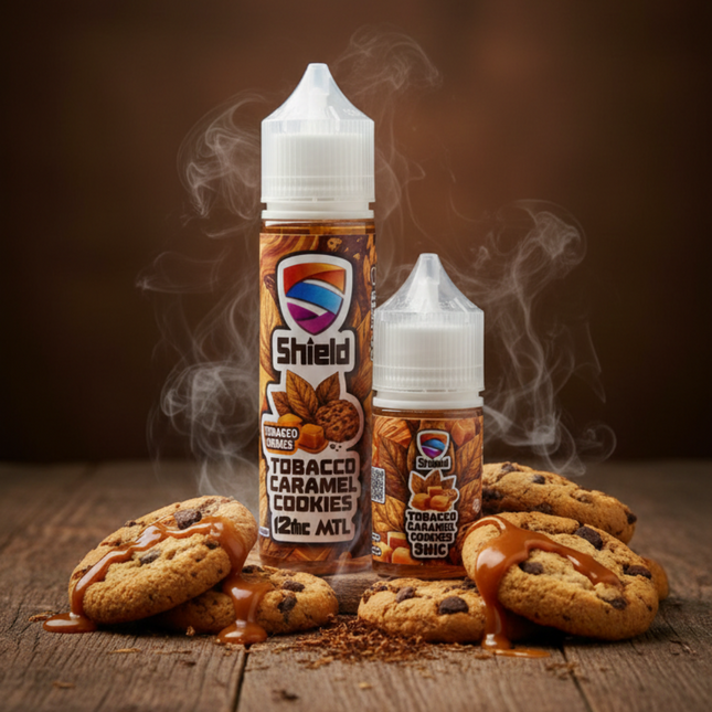 Shield Tobacco Caramel Cookies توباكو كوكيز كراميل