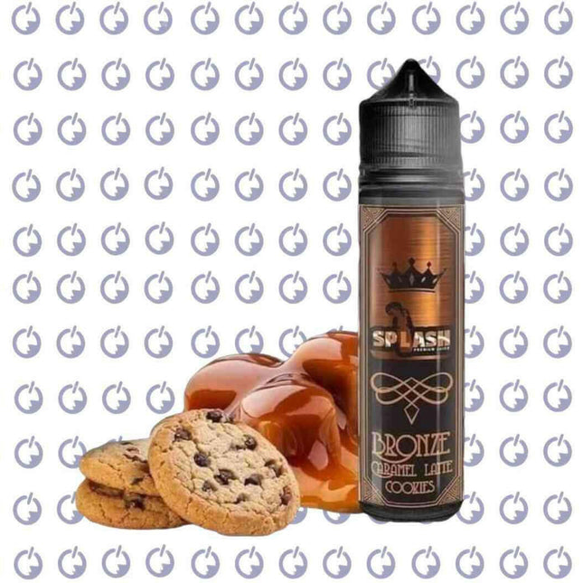 Splash Bronze كراميل لاتيه كوكيز - Splash E-Juice -  الكلان فيب el-clan.