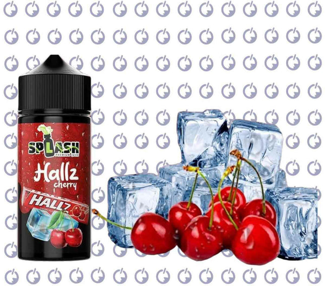 Splash Hallz Cherry نعناع كريز ساقع - Splash E-Juice -  الكلان فيب el-clan.