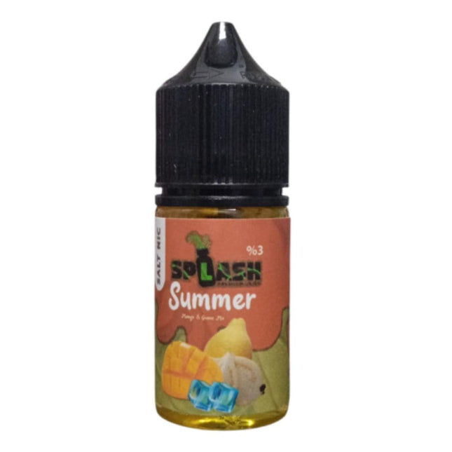 Splash SaltNic Summer Mango Guava Mix Ice مانجو جوافه ساقع