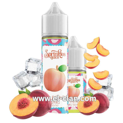 زجاجة فيب سوبريبلينكس سولت نيك خوخ 30 مل ليكويد محلي من ماركة Sprinkles E-juice مع نكهة الخوخ