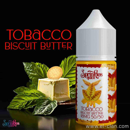 Sprinkles Tobacco Biscuit Butter توباكو بسكويت زبدة