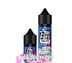 Star Puff SaltNic Raspberry Ice توت ساقع