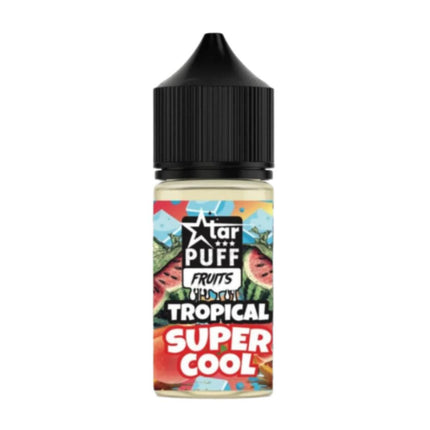 Star Puff SaltNic Super Cool Tropical مانجو خوخ بطيخ ساقع جدا