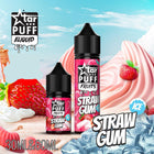 Star Puff Straw Gum Ice لبان فراولة ساقع