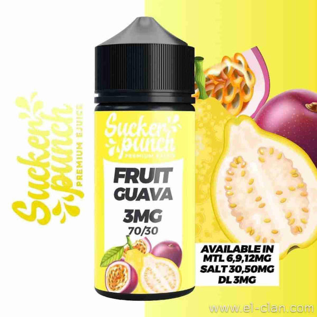 Sucker Punch Fruit Guava Ice جوافه ساقع