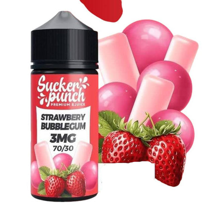 Sucker Punch Strawbery Bubblegum لبان فراوله ساقع