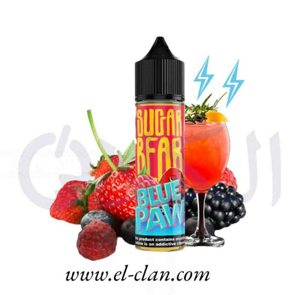 Sugar Bear Blue Paw مشروب الطاقة توت - Sugar Bear E-Juice -  الكلان فيب el-clan.