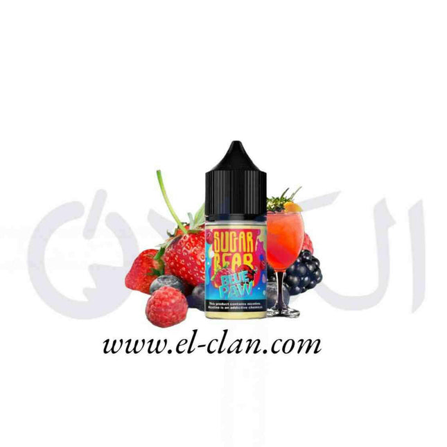 Sugar Bear Blue Paw مشروب الطاقة توت - Sugar Bear E-Juice -  الكلان فيب el-clan.