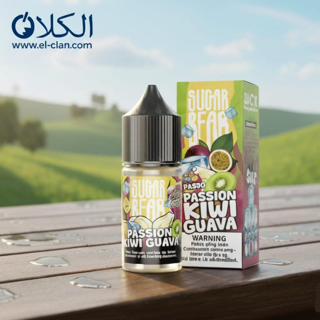 Sugar Bear SaltNic Super Freezy Passion Kiwi Gava باشون فروت جوافه كيوي ساقع