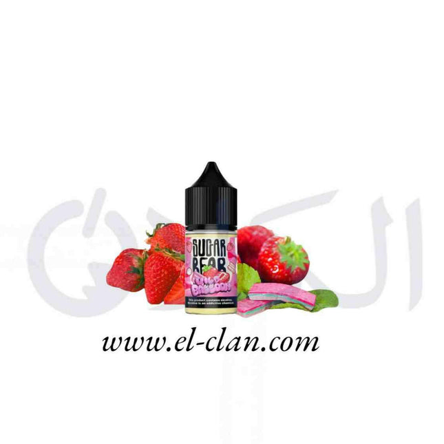 Sugar Bear SaltNic Wild Balloon لبان فراولة - Sugar Bear E-Juice -  الكلان فيب el-clan.