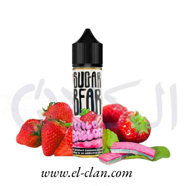 Sugar Bear Wild Babboon لبان فراولة - Sugar Bear E-Juice -  الكلان فيب el-clan.