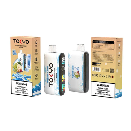Tokyo Adjust Cool 50k Kiwi Passion Fruit Guava Disposble كيوي باشون فروت جوافة