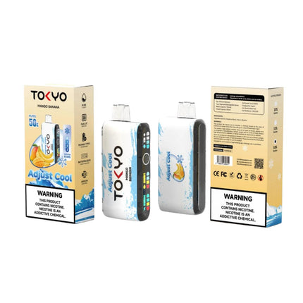 Tokyo Adjust Cool 50k Mango Banana Disposble مانجو موز