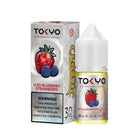 Tokyo SaltNic Iced Blueberry Strawberry فراوله توت ساقع
