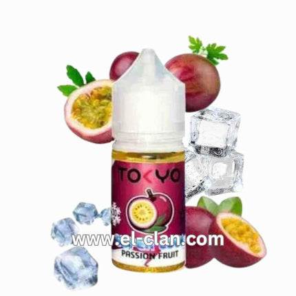 Tokyo SaltNic Iced Passion Fruit باشون فروت مثلج - Tokyo e-juice -  الكلان فيب el-clan.