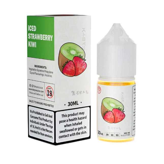 Tokyo SaltNic Iced Strawberry Kiwi  فراولة كيوي ساقع