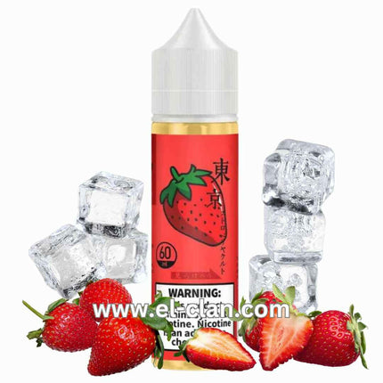 Tokyo SaltNic Iced Strawberry Yakult  فراولة مثلجه - Tokyo e-juice -  الكلان فيب el-clan.