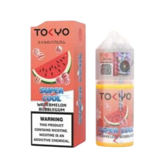 Tokyo SaltNic Super Cool Watermelon Bubble Gum لبان بطيخ ساقع