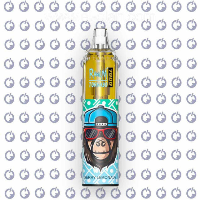 Tornado 7K Berry Lemonade disposable ليمون توت - RandM Dazzle -  الكلان فيب el-clan.