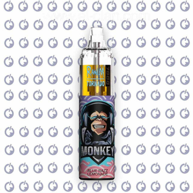 Tornado 7K Blue Razz Lemonade disposable توت ليمون - RandM Dazzle -  الكلان فيب el-clan.