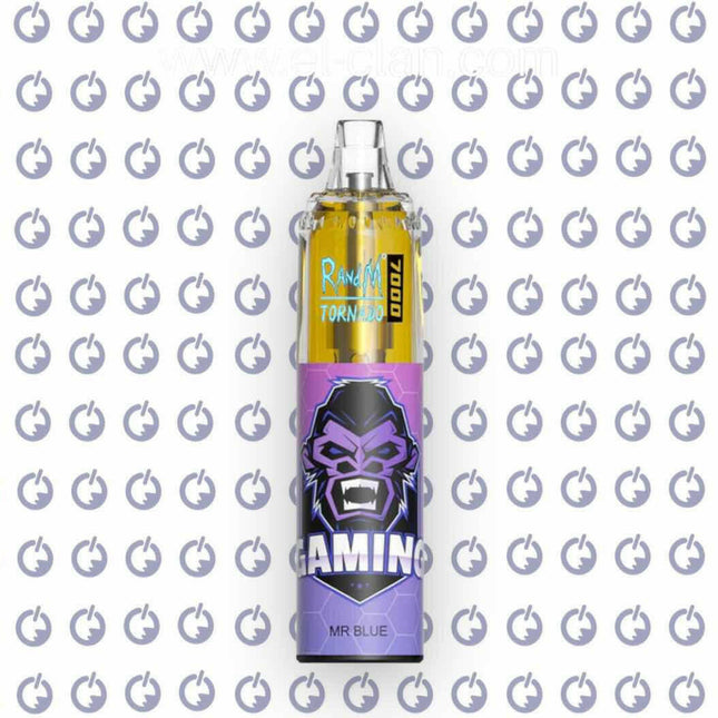 Tornado 7K Dr Blue disposable فراوله توت - RandM Dazzle -  الكلان فيب el-clan.