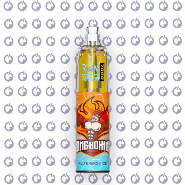 randm tornado 7000 red energy ice Tornado 7K Red Energy Ice Disposable Energy Drink