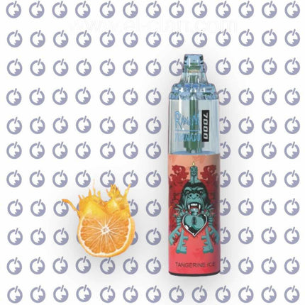 Tornado 7K Tangerine Ice disposable برتقال ساقع - RandM Dazzle -  الكلان فيب el-clan.