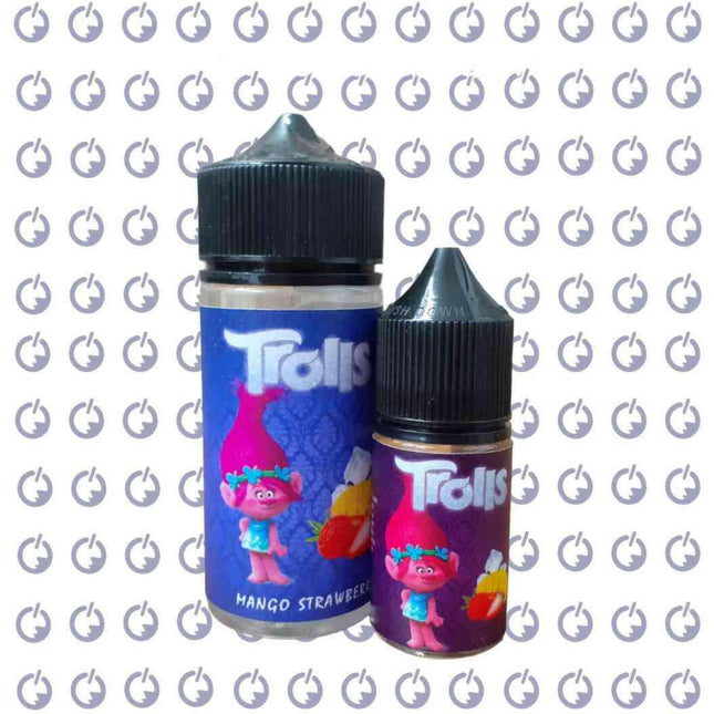 Trolls Mango Strawbrry مانجو فراوله ساقع - Trolls E-Liquid -  الكلان فيب el-clan.