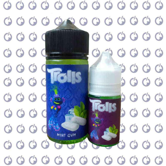 Trolls Mint Gum لبان نعناع - Trolls E-Liquid -  الكلان فيب el-clan.