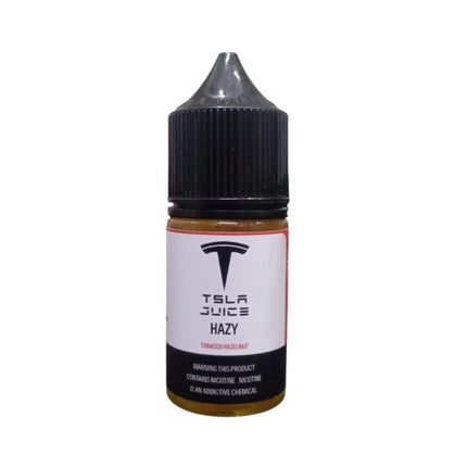 Tsla Juice SaltNic Hazy Tobacco Hazelnut توباكو بندق