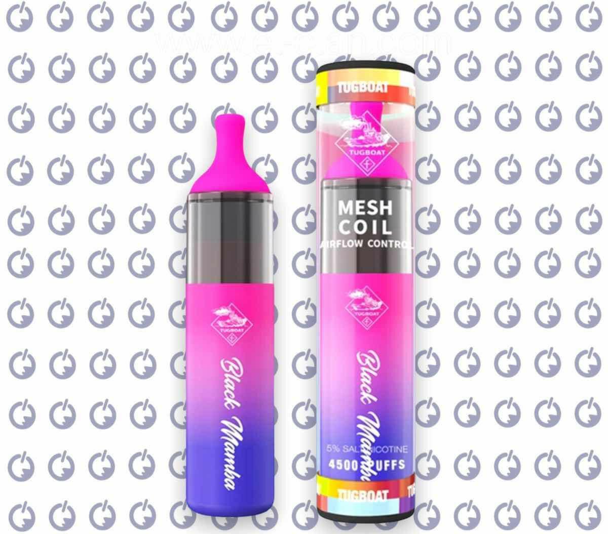 Tugboat Evo Black Mamba disposable berries - el-clan.com Tugboat Evo Black Mamba disposable berries - el-clan.com