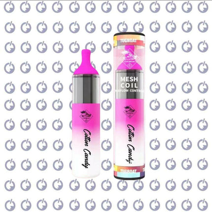 Tugboat Evo Cotton Candy disposable غزل البنات - Tugboat disposable -  الكلان فيب el-clan.