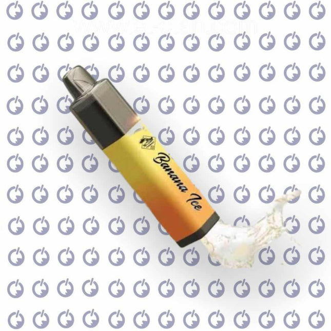 Tugboat Mega Flow Banana Ice disposable 🍌 موز ساقع - Tugboat disposable -  الكلان فيب el-clan.