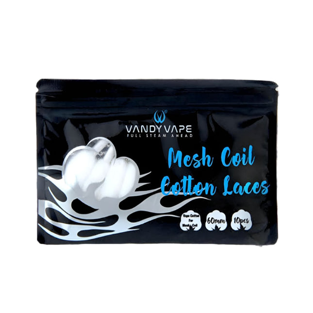 Vandy Vape M Coil Cotton Laces  قطن فاندي فيب لكويلات الميش - Vandy Vape -  الكلان فيب el-clan.