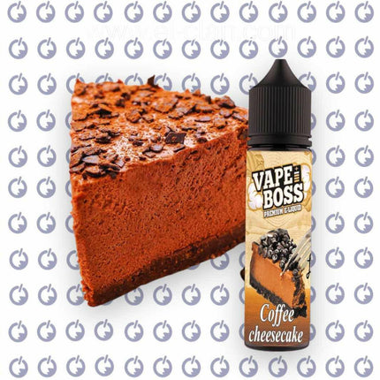 Vape Boss Coffee Cheesecake قهوه تشيزكيك - Vape Boss E-Juice -  الكلان فيب el-clan.