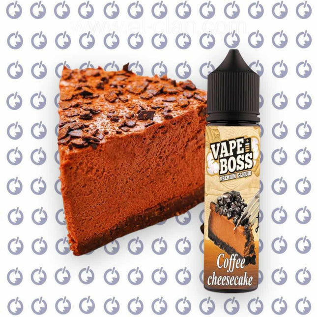 Vape Boss Coffee Cheesecake قهوه تشيزكيك - Vape Boss E-Juice -  الكلان فيب el-clan.