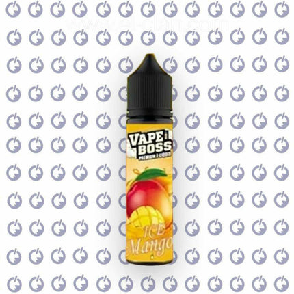 Vape Boss Ice Mango مانجو ساقع - Vape Boss E-Juice -  الكلان فيب el-clan.