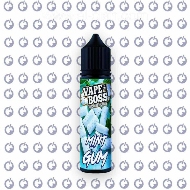 Vape Boss Mint Gum لبان نعناع - Vape Boss E-Juice -  الكلان فيب el-clan.