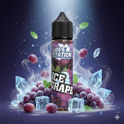 Vape Station Ice Grape فيب ستيشن عنب ساقع