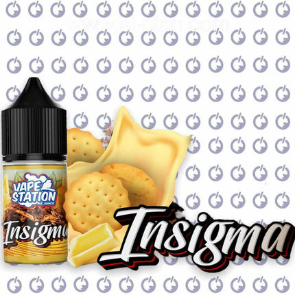 Vape Station Insigma توباكو بسكويت زبده - Vape Station E-Juice -  الكلان فيب el-clan.