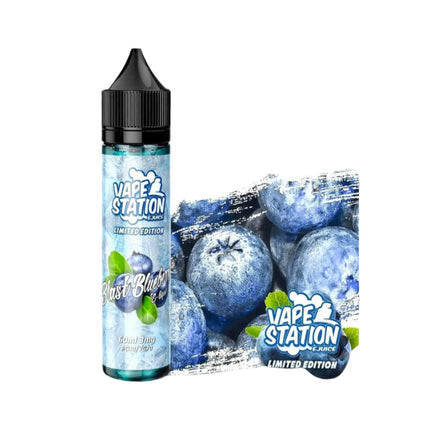 Vape Station Limited Edition Blast Blueberry فيب ستيشن توت - Vape Station E-Juice -  الكلان فيب el-clan.