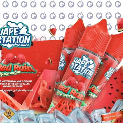 Vape Station Red Rain فيب ستيشن بطيخ - Vape Station E-Juice -  الكلان فيب el-clan.