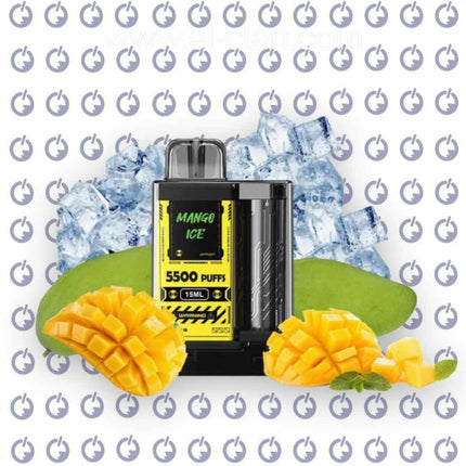 Vapengin 5500 Mango Ice disposable مانجو ساقعة - Vapengin disposable -  الكلان فيب el-clan.