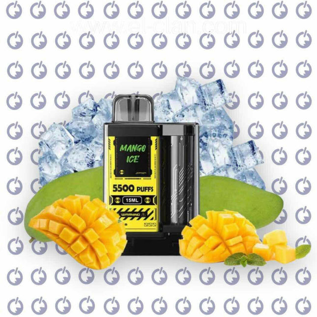 Vapengin 5500 Mango Ice disposable مانجو ساقعة - Vapengin disposable -  الكلان فيب el-clan.