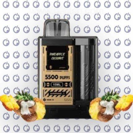 Vapengin 5500 Pineapple Coconut disposable اناناس جوزهند - Vapengin disposable -  الكلان فيب el-clan.