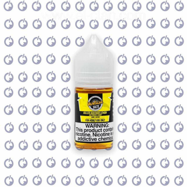 نغمة فيب من Vapetasia SaltNic Killer Kustard Lemon بنكهة كاستر ليمون وملح نيكوتين بسعة 30 مل.