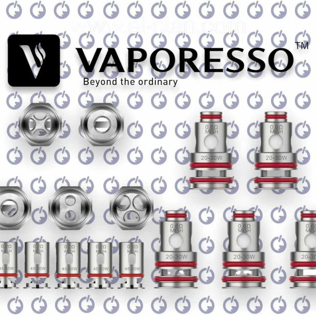 Vaporesso Coils كويلات شركة فابوريسو - Vaporesso -  الكلان فيب el-clan.