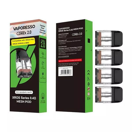 Vaporesso Xros Series غيار لبودات اكسروس - الكلان فيب